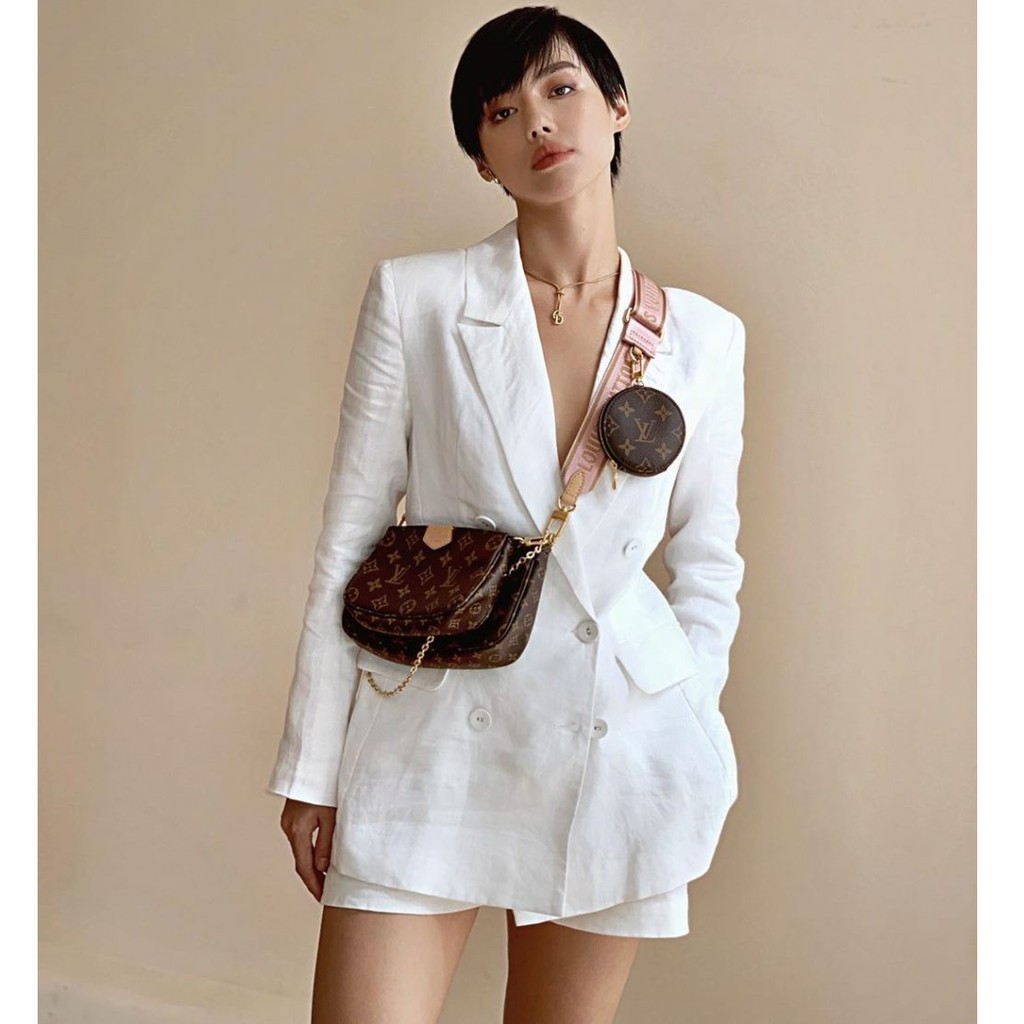 Túi LV 3 Chi Tiết - Super Full Box Size 22 - Multi Pochette Accessoires