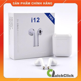 Tai Nghe Bluetooth I12 TWS 5.0 Kết Nối Không Dây - Nghe Cực Hay Trong Tầm Giá Dưới 100k