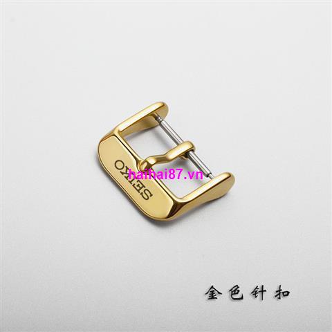 Dây Đeo Đồng Hồ Khóa Đôi Bằng Thép Cao Cấp Cho Seiko