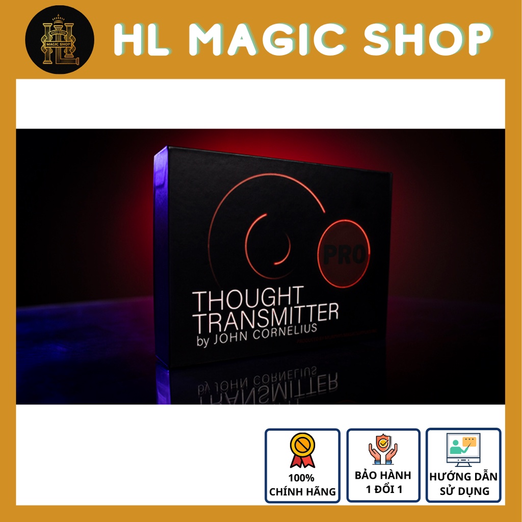 Đạo Cụ Ảo Thuật Thought Transmitter Pro V3 (Đạo Cụ và Hướng Dẫn) by John Cornelius - Hàng Mỹ - Hàng Chính Hãng