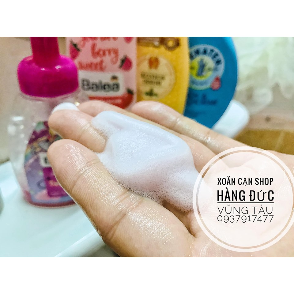 Bọt rửa mặt & rửa tay dành cho bé và người lớn có da nhạy cảm- hàng Đức