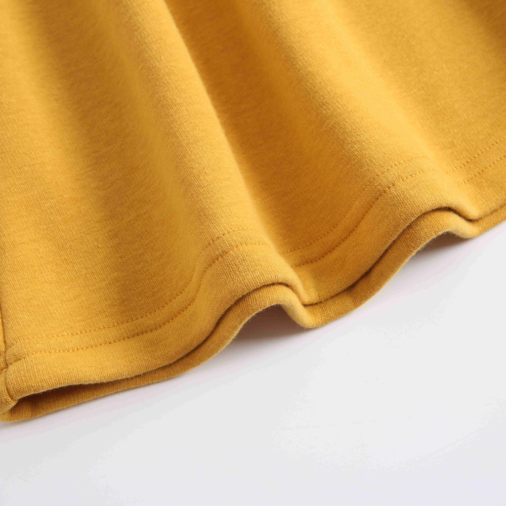 Đầm công chúa Sanlutoz màu vàng bằng cotton cho bé gái