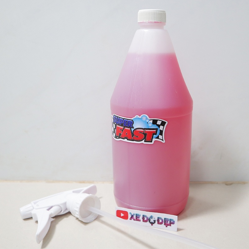 Super Fast Rửa Xe Siêu Xạch 1L *Chính Hãng