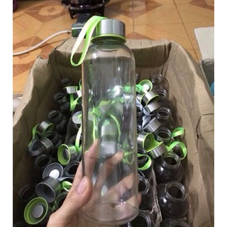 Combo 3 Bình thủy tinh dây xách 500ml