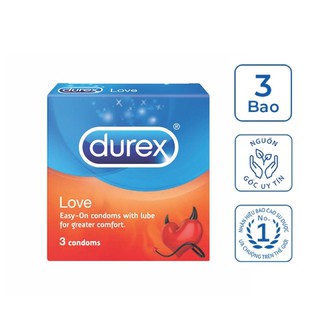 Bao cao su durex love