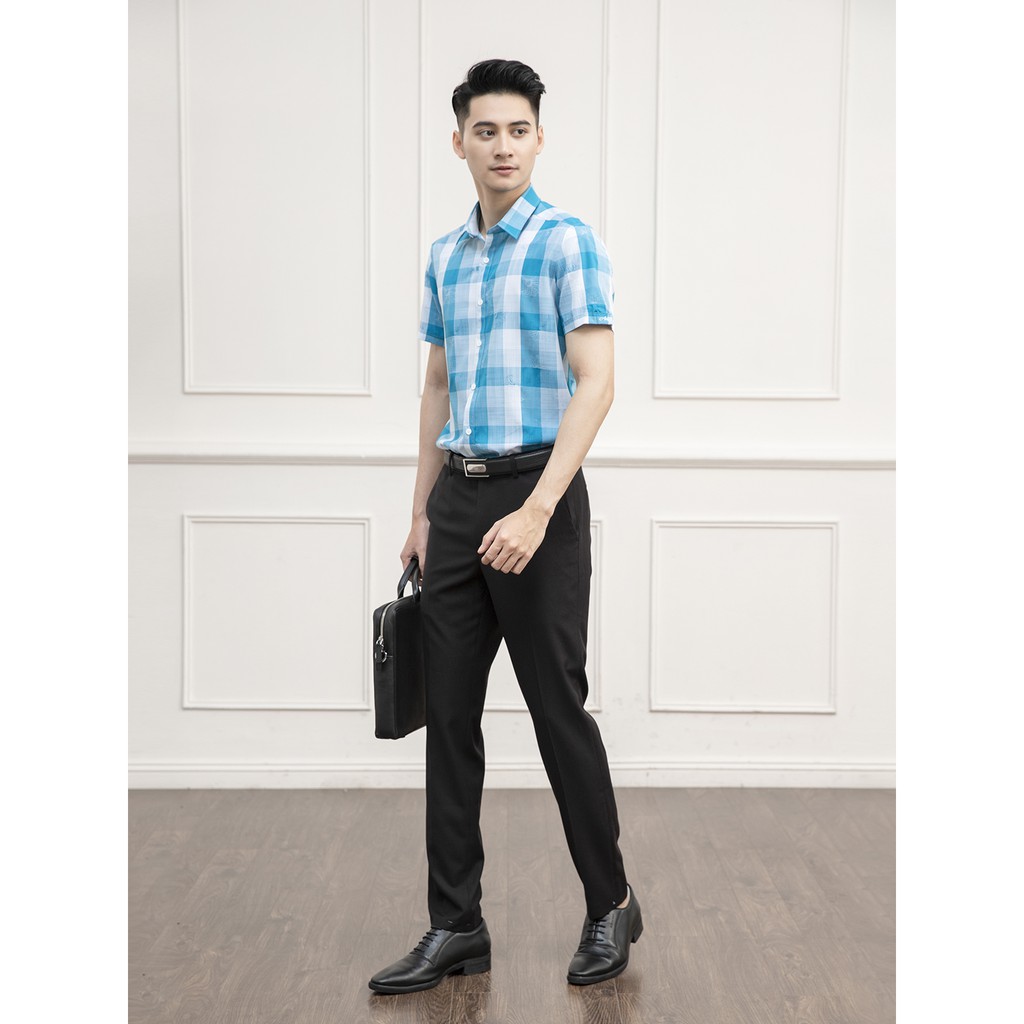 ÁO SƠ MI NGẮN TAY NAM ARISTINO ASS163S1