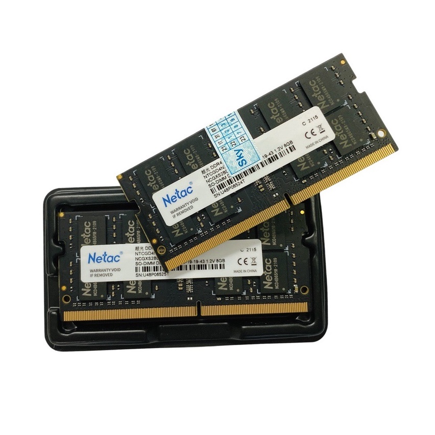 Ram Laptop DDR4 8GB 2133MHz Netac Chính Hãng - Mới Bảo hành 36 Tháng