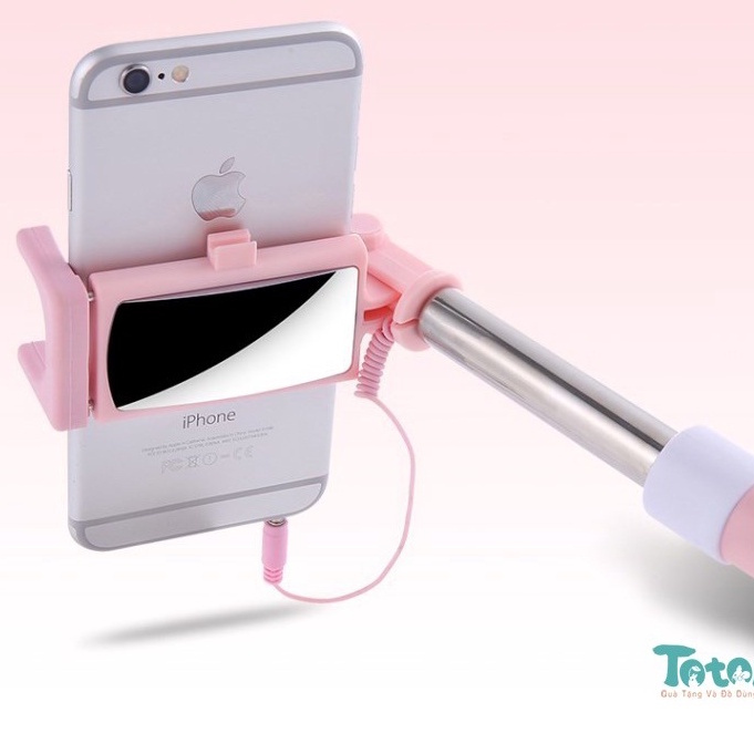 Gậy Selfie gắn gương Colorful