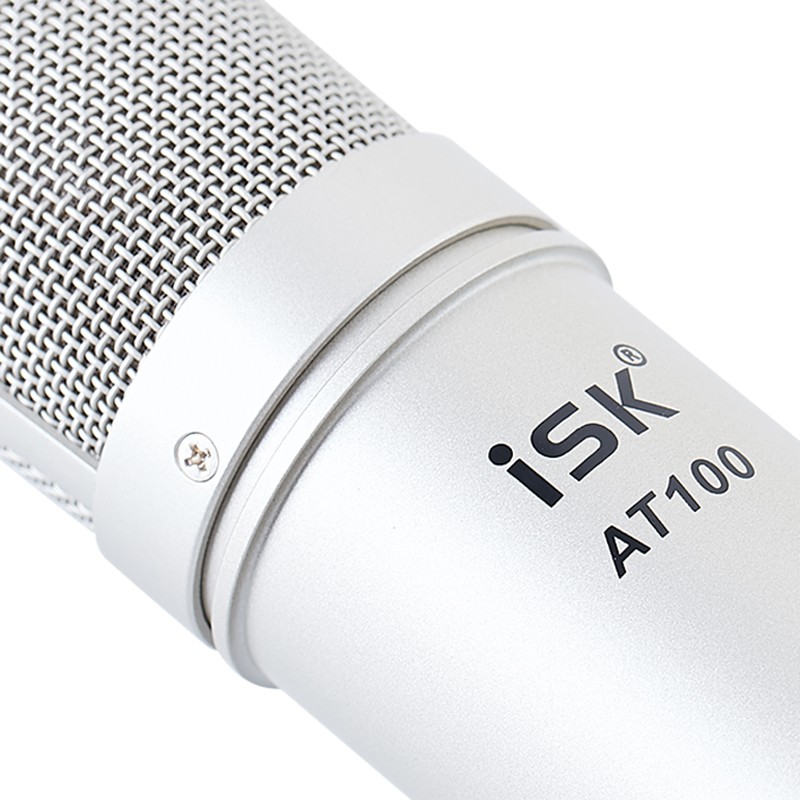 Mic thu âm ISK AT100 mic để livestream thu âm hàng chuẩn chạy nguồn 5v