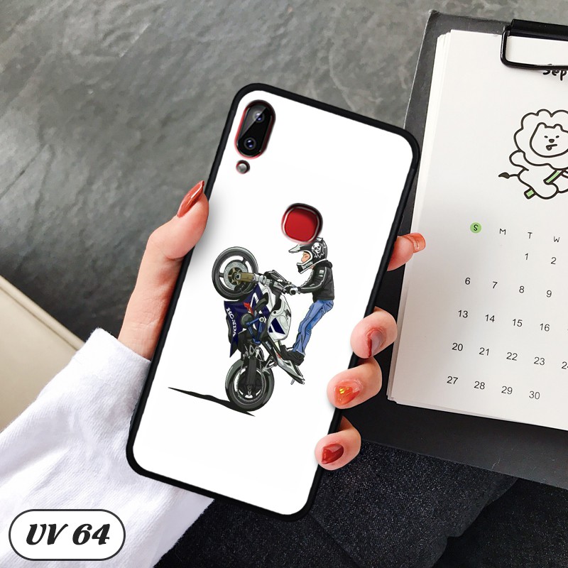 Ốp lưng Vivo V9/ Y85 - lưng nhám viền dẻo