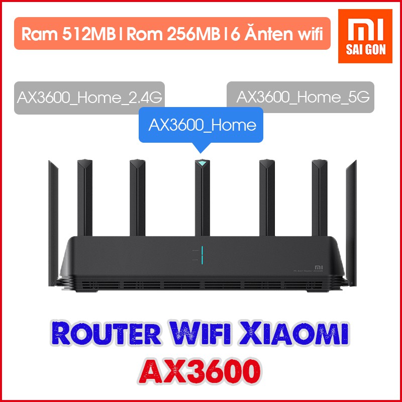 Router Wifi Xiaomi AIoT AX3600 | BigBuy360 - bigbuy360.vn