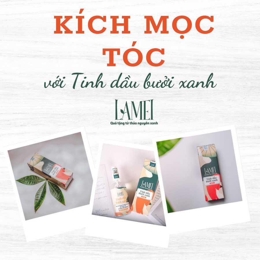 [Siêu Mọc Tóc]Tinh Dầu Bưởi Xanh Lamei Kích Thích Mọc Tóc - Giảm Rụng Giúp Chắc Khỏe Óng Mượt | BigBuy360 - bigbuy360.vn