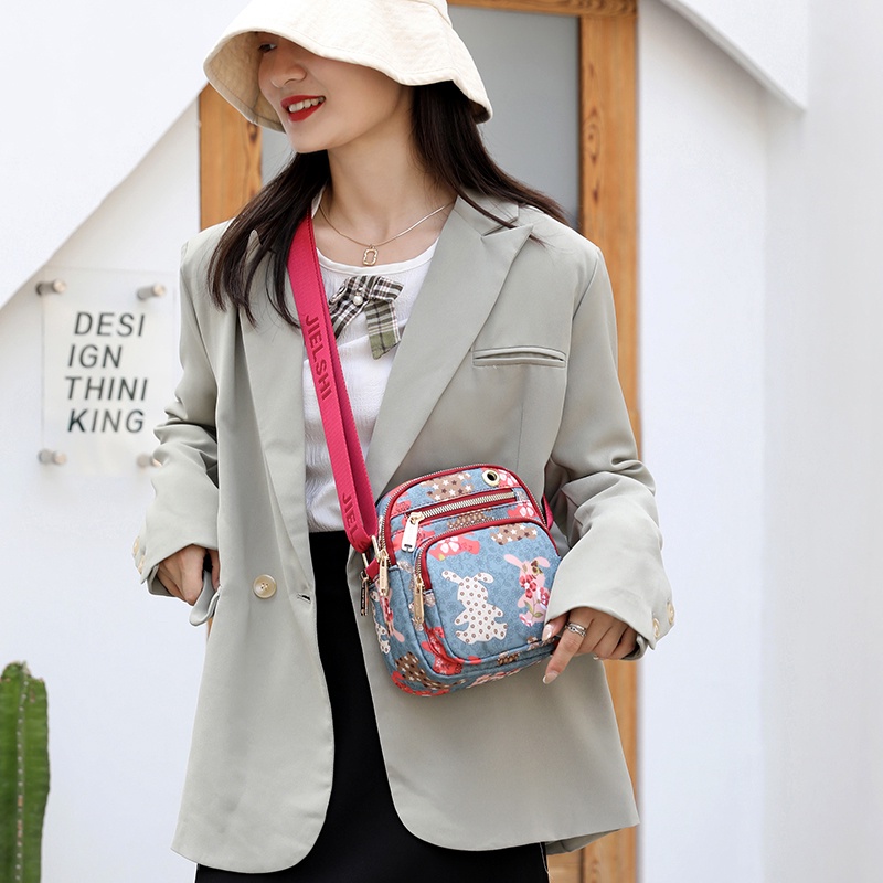 Túi Đeo Chéo Nhiều Ngăn Thời Trang Cho Nữ