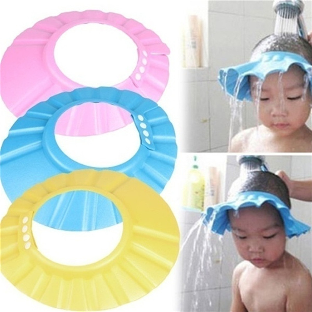Mũ Tắm Chống Thấm Nước Bảo Vệ Tai Có Thể Điều Chỉnh Tiện Dụng Cho Bé