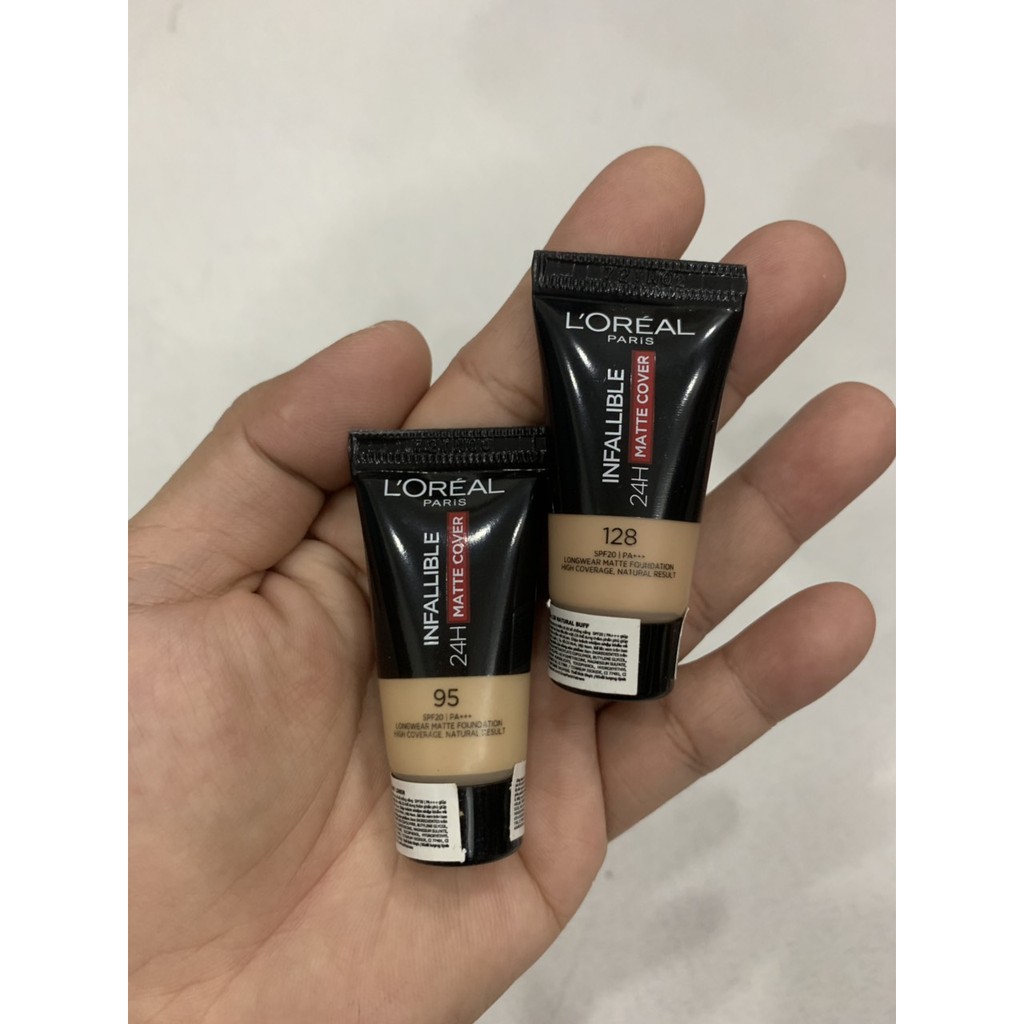 Combo 2 tuyp kem nền Loreal Infallable 5ml/tuyp | BigBuy360 - bigbuy360.vn
