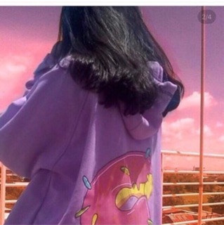🍁Áo Hoddie Nỉ Dirty Coins Tím