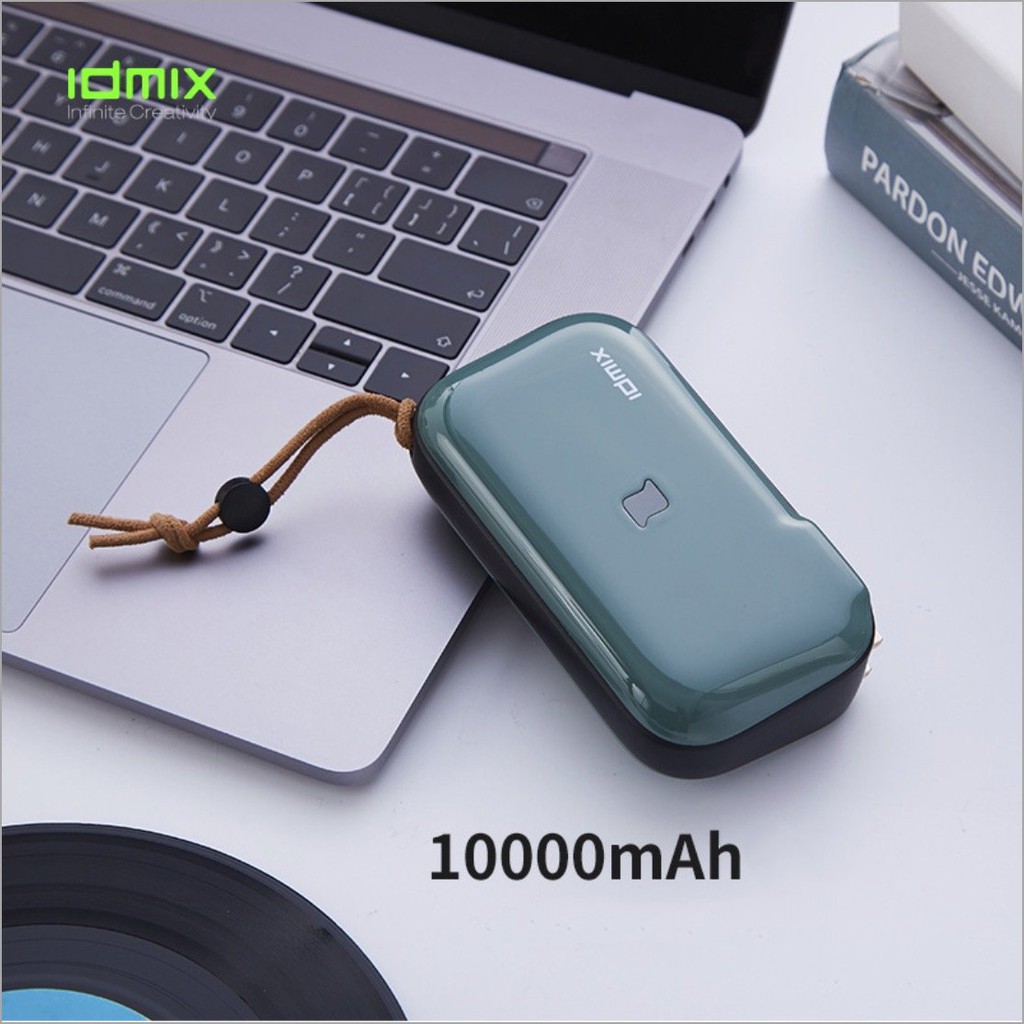 Pin dự phòng đa năng Mr. Charger 10000 CH06 IDMIX (Xanh) - Home and Garden