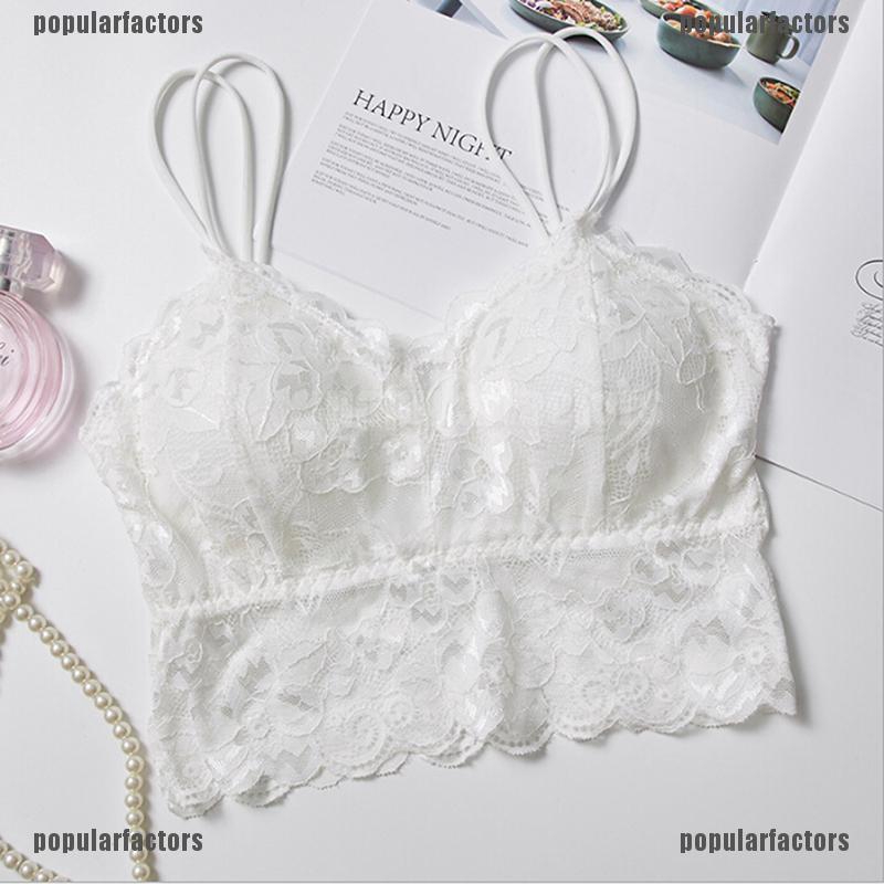 Áo ngực màu sắc đơn giản với họa tiết ren hoa polyester dùng cho nữ quyến rũ