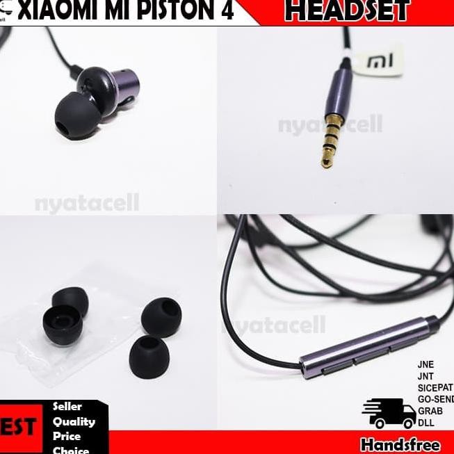 Tai Nghe Xiaomi Mi Piston 4 Có Mic / Pro Đen