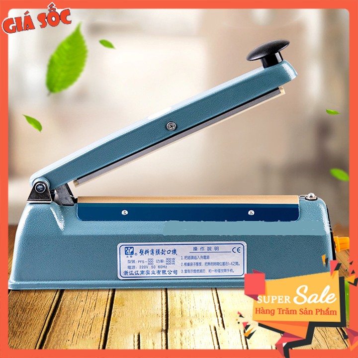 Máy Hàn Túi Dập Tay Đường Hàn 20cm Vỏ Thép