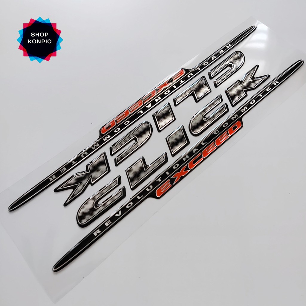 Căp Tem Click Dán Sườn Xe Dập Nổi Xuất Xứ Thái Lan Chống Thấm Nước, Siêu Dính