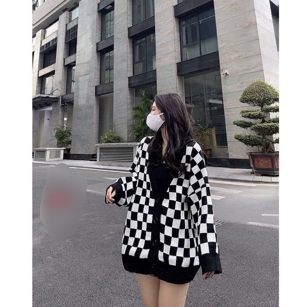 Áo Khoác Nữ Nỉ Họa Tiết Caro Đơn Giản Siêu XInh, Áo Khoác Nỉ Hot