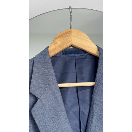 Áo blazer nữ hàn quốc có đệm vai vải cao cấp thời trang thanh lịch