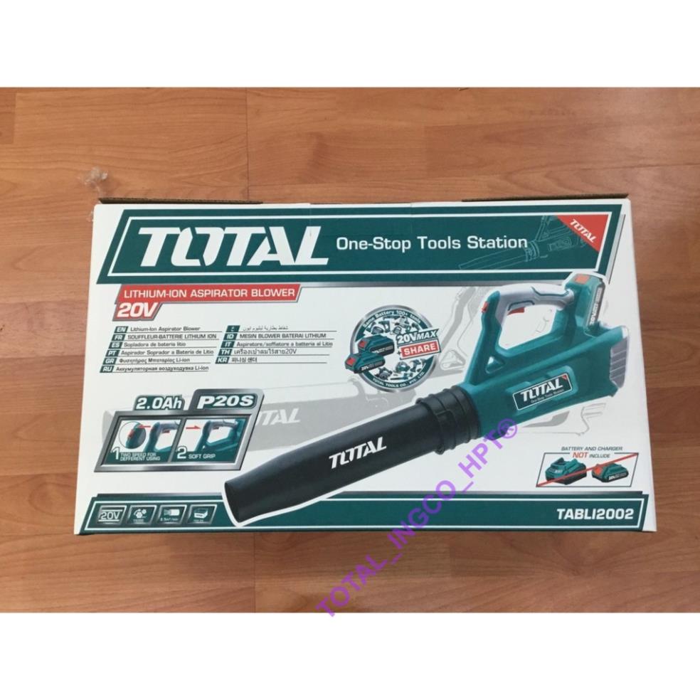 Máy thổi bụi thổi lá dùng pin Lithium 20V Total TABLI2002 (Mẫu mới 2021) - Không kèm pin sạc