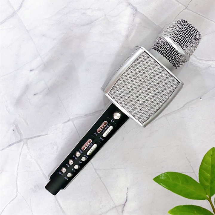 Micro Karaoke Bluetooth YS92  Dùng Livetream Vùa Hát Như Micro Loa Rời Bình Thường - BASS SIÊU TO