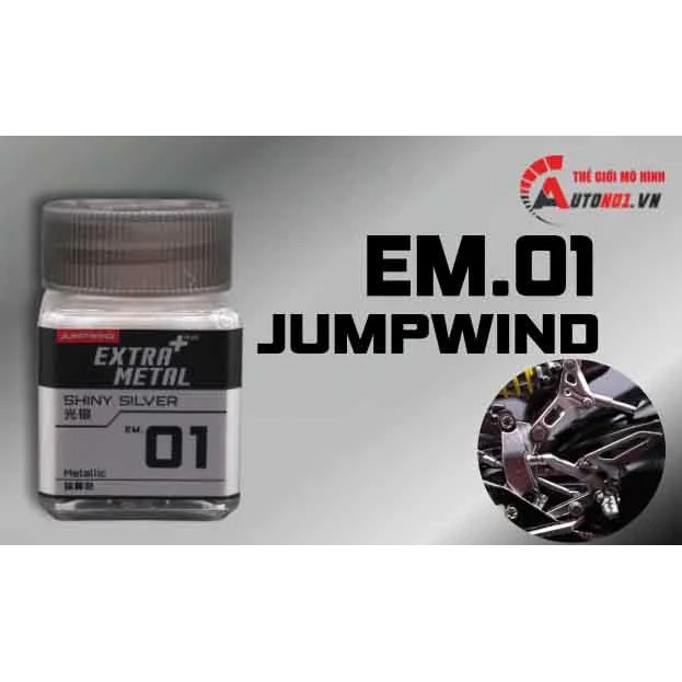 LACQUER ( EM01 ~ EM16 ) SƠN MÔ HÌNH JUMPWIND - EXTRA METAL