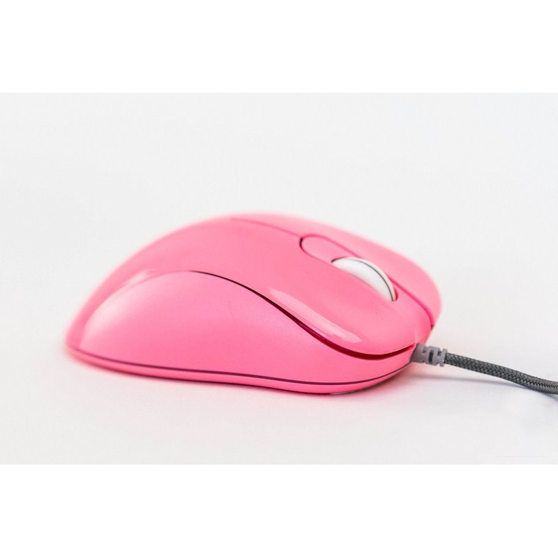 Chuột Gaming Edra EM660 Pro / Lite Pink /Black , Cảm biến PMW3389 FPS 16000 DPI