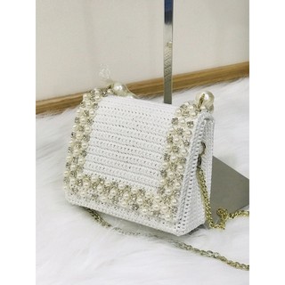 set phụ kiện làm túi đính đá