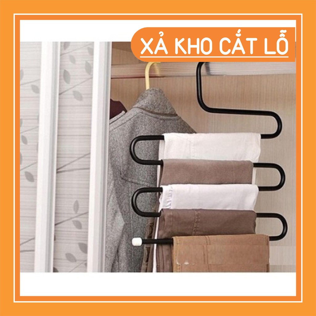 (thanh lý kho giá sỉ) {shop yêu thích} sỉ 3 mắc quần áo 5 tầng đa năng