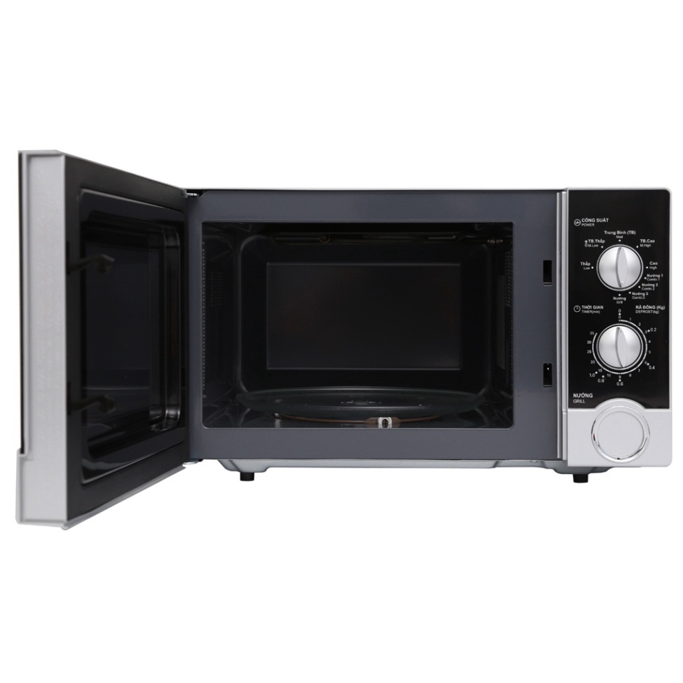 Lò vi sóng có nướng Sharp R-G302VN-S 23 lít - Hàng cao cấp chính hãng - BH 12 tháng toàn quốc