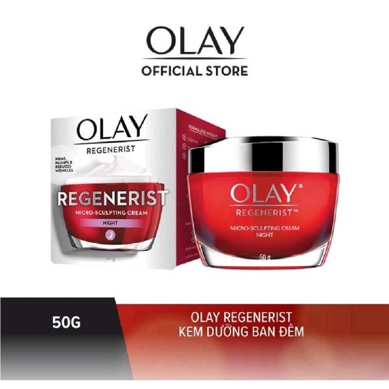 Kem Dưỡng Da Ban Đêm Olay (Night Cream 50g) Chống Lão Hóa - Nhập Khẩu Thái Lan