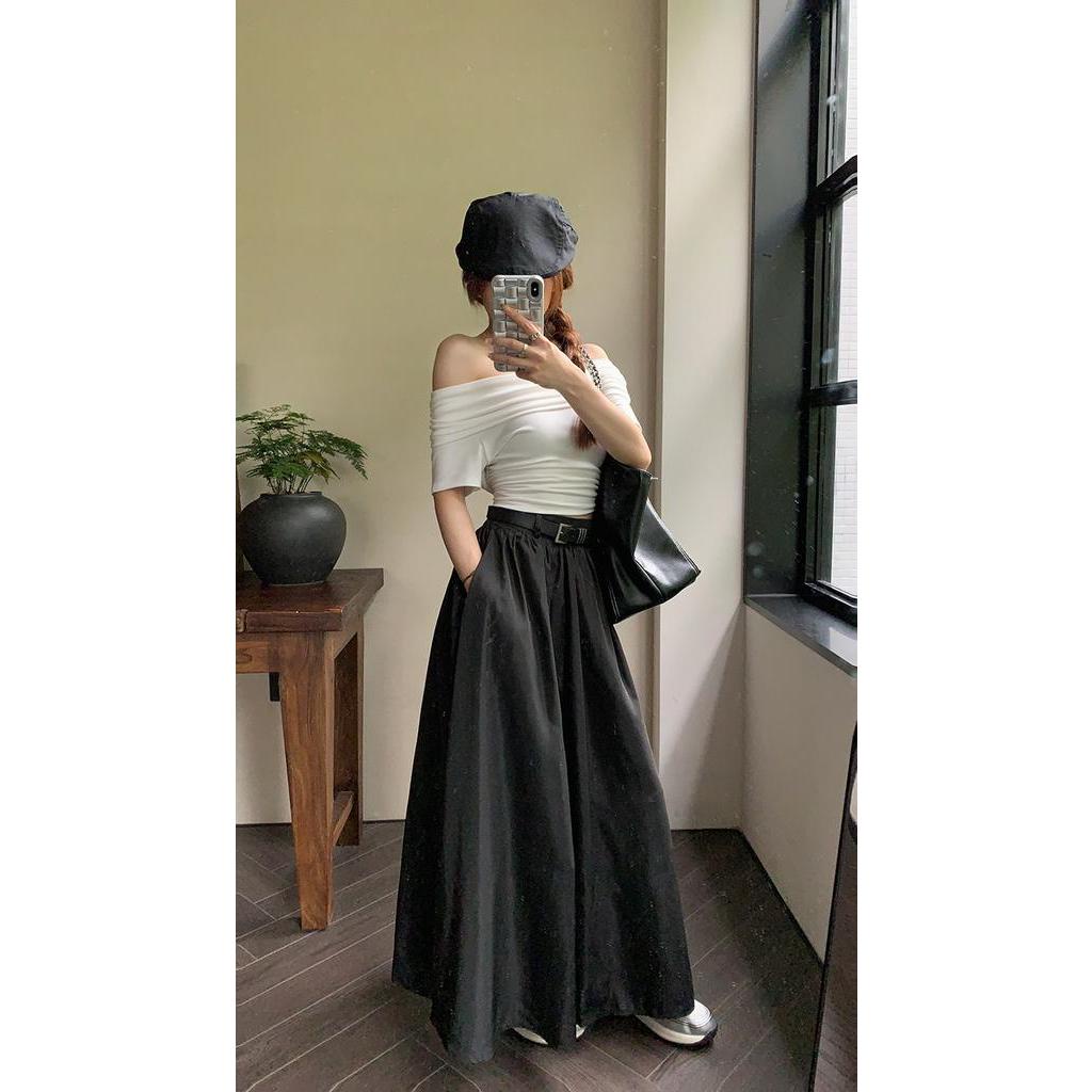 Chân Váy Chữ a Dáng Ôm Kèm Thắt Lưng Thời Trang 62857