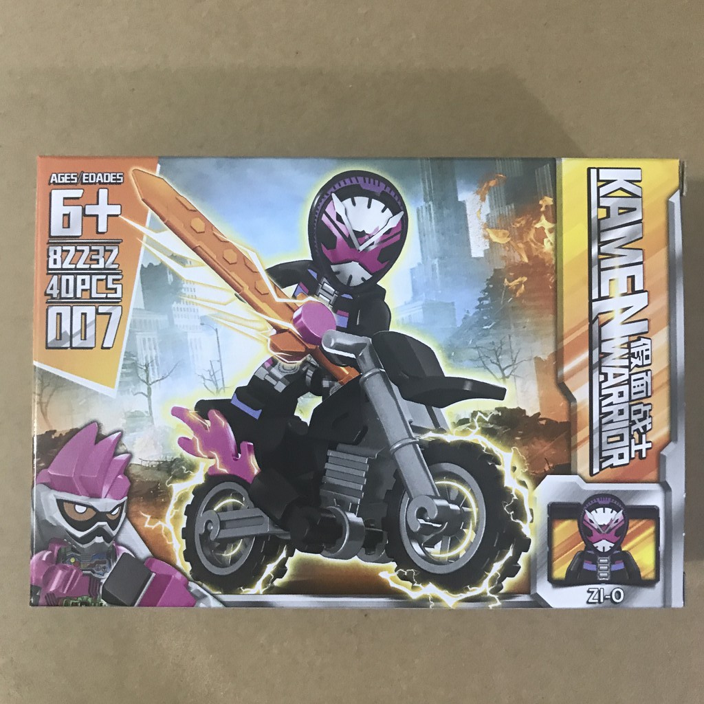 Bộ 8 nhân vật minifigures Kamen Rider 82232