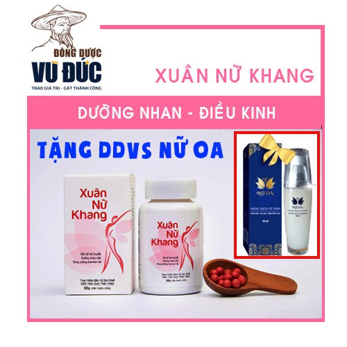 Xuân Nữ Khang- Điều hòa kinh nguyệt - Chống lão hoá