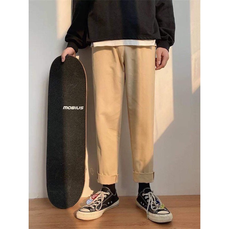 🔥. Quần baggy kaki. 🔥 ( Hàng Order )