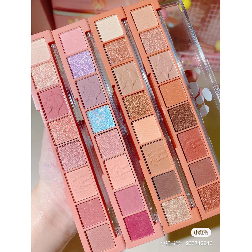 Bảng Phấn Mắt 8 Ô Mềm Mịn Lâu Trôi Hold live Fingertip Star Eyeshadow 10g