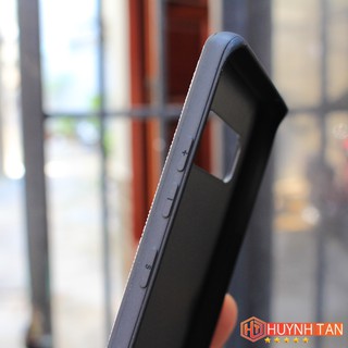 Ốp lưng Samsung Note 8 vân vải jean (Xám)