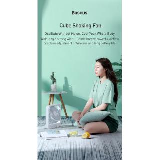 Quạt mini để bàn BASEUS Cube Shaking Fan CXMF-02