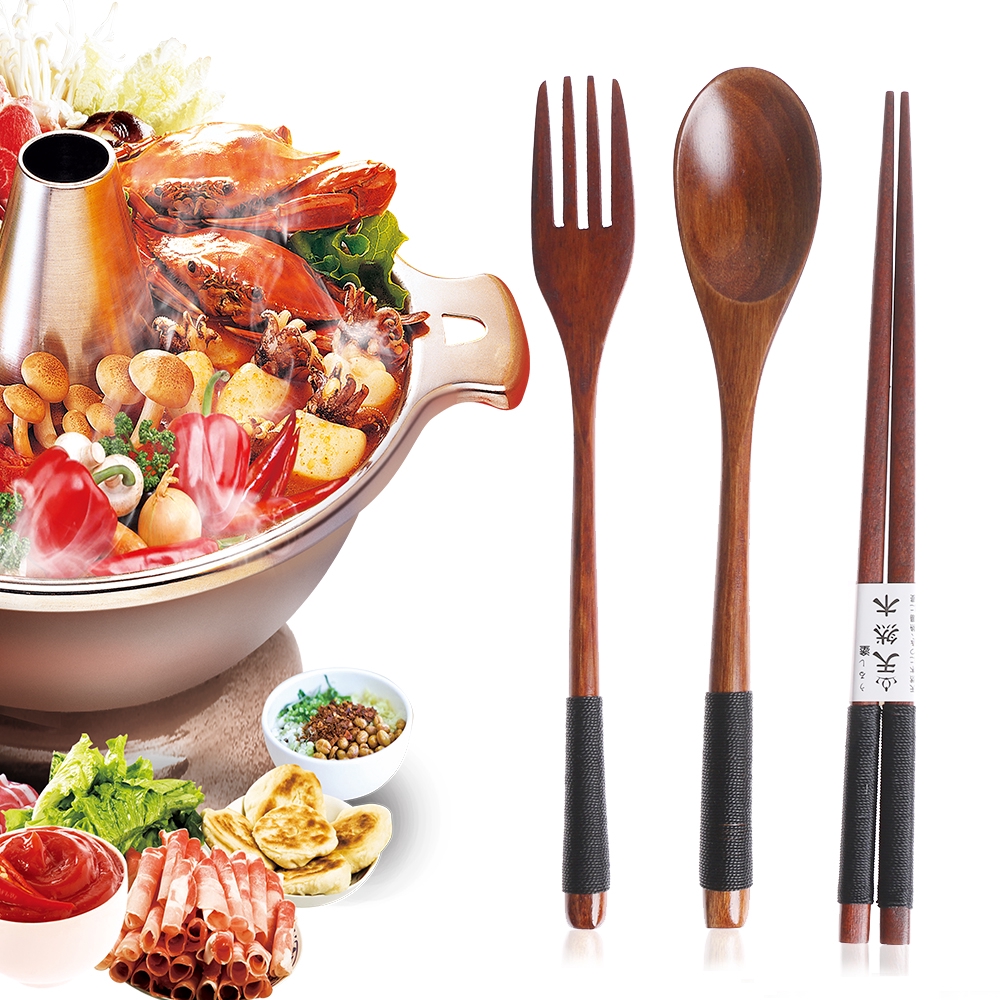 Bộ đũa muỗng nĩa du lịch phong cách Nhật Bản