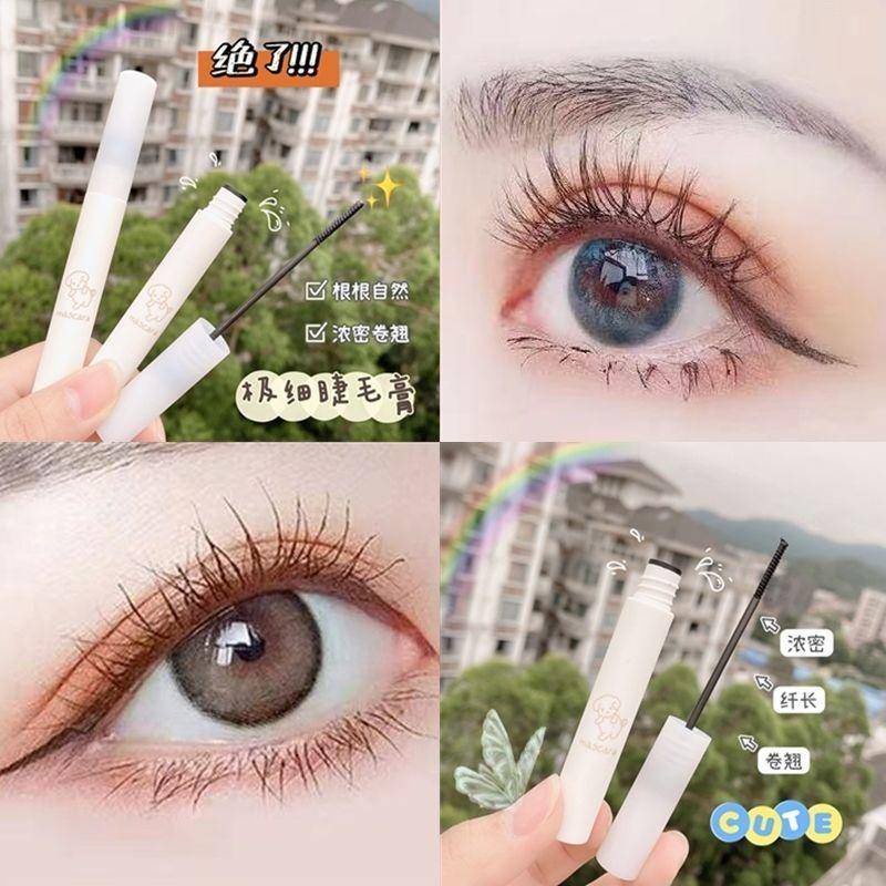 Mascara Sợi Tơ 4D Siêu Mịn Chống Thấm Nước Chuốt Dài Và Cong Mi