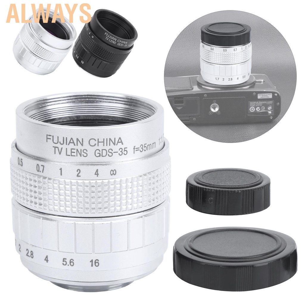 Ống Kính Góc Rộng 35mm F1.7 C Cho Tv
