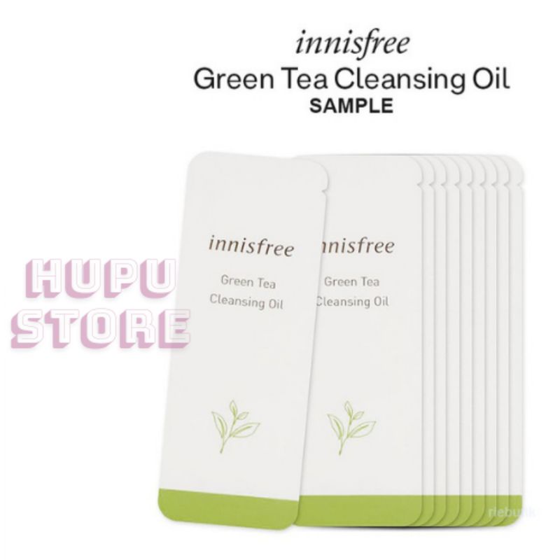 [Sample] DẦU TẨY TRANG TRÀ XANH INNISFREE GREEN TEA CLEANSING OIL 1ml