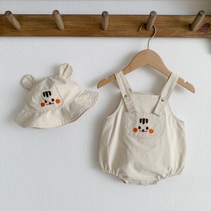 Áo Liền Quần Tam Giác Hình Gấu Dễ Thương Thời Trang Mùa Thu 2022 Phong Cách Hàn Quốc Cho Bé Trai Và Gái