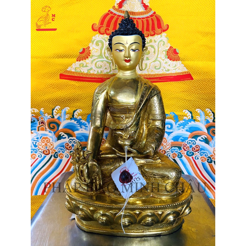 [PHÁP BẢO MINH CHÂU] Tượng Đồng Nepal 32cm