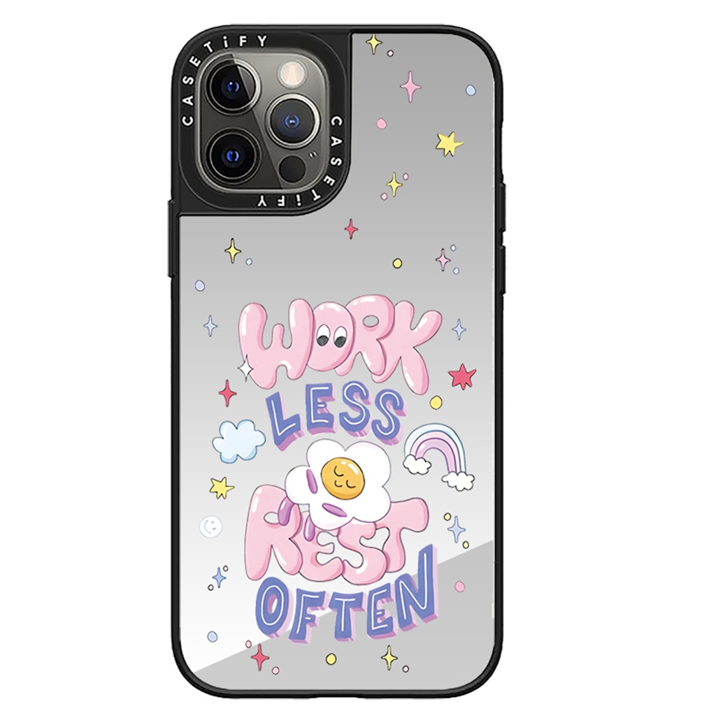 Ốp Điện Thoại tpu Mềm Tráng Gương Chống Trầy Xước Chống Rơi Hình Chữ Tiếng Anh Cho iphone 14pm 11 15 13 12 pro max xsmax