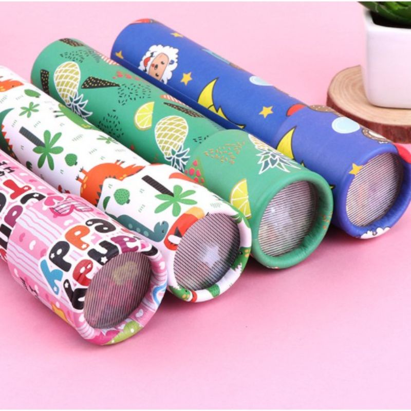 Đồ chơi kính vạn hoa cho bé, ống nhòm mà thuật, nhiều hình thù đáng yêu - Soleill Home
